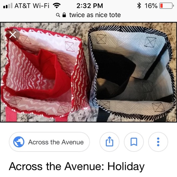 Twice as nice tote thirty one sold - Picture 6 of 8